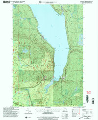 Download a high-resolution, GPS-compatible USGS topo map for Marshall Creek, MI (2004 edition)