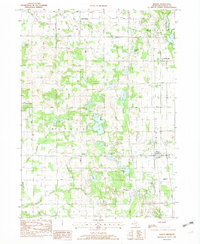 Download a high-resolution, GPS-compatible USGS topo map for Martin, MI (1982 edition)
