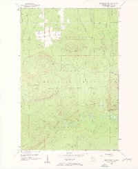 Download a high-resolution, GPS-compatible USGS topo map for Matchwood NW, MI (1958 edition)
