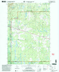 Download a high-resolution, GPS-compatible USGS topo map for Matchwood, MI (2004 edition)
