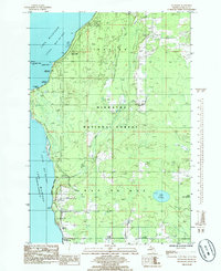 Download a high-resolution, GPS-compatible USGS topo map for Maywood, MI (1985 edition)