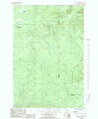 Download a high-resolution, GPS-compatible USGS topo map for McComb Corner, MI (1985 edition)