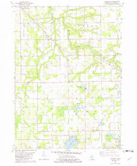 Download a high-resolution, GPS-compatible USGS topo map for McDonald, MI (1982 edition)