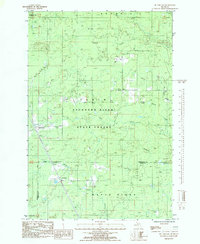 Download a high-resolution, GPS-compatible USGS topo map for McFarland, MI (1985 edition)