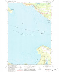 Download a high-resolution, GPS-compatible USGS topo map for McGulpin Point, MI (1984 edition)