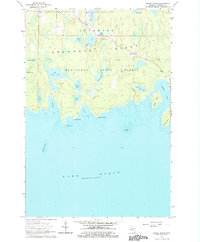Download a high-resolution, GPS-compatible USGS topo map for Meade Island, MI (1978 edition)