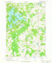 Download a high-resolution, GPS-compatible USGS topo map for Mecosta NW, MI (1965 edition)