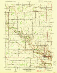 Download a high-resolution, GPS-compatible USGS topo map for Memphis, MI (1944 edition)