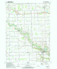 Download a high-resolution, GPS-compatible USGS topo map for Memphis, MI (1991 edition)