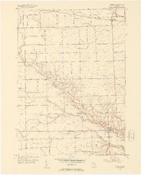 Download a high-resolution, GPS-compatible USGS topo map for Memphis, MI (1953 edition)