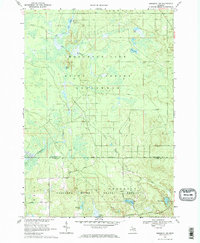 Download a high-resolution, GPS-compatible USGS topo map for Meredith NW, MI (1971 edition)