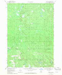 Download a high-resolution, GPS-compatible USGS topo map for Meredith NW, MI (1971 edition)
