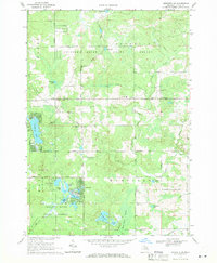 Download a high-resolution, GPS-compatible USGS topo map for Meredith SW, MI (1971 edition)
