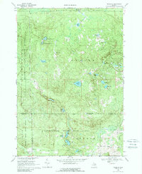 Download a high-resolution, GPS-compatible USGS topo map for Meredith, MI (1989 edition)
