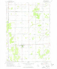 preview thumbnail of historical topo map of Merrill, MI in 1973