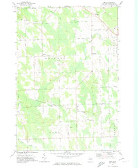 Download a high-resolution, GPS-compatible USGS topo map for Metz, MI (1974 edition)
