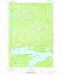 Download a high-resolution, GPS-compatible USGS topo map for Michigamme, MI (1978 edition)