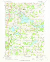 Download a high-resolution, GPS-compatible USGS topo map for Michigan Center, MI (1973 edition)