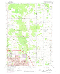 Download a high-resolution, GPS-compatible USGS topo map for Midland North, MI (1974 edition)