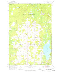 Download a high-resolution, GPS-compatible USGS topo map for Millecoquins, MI (1977 edition)