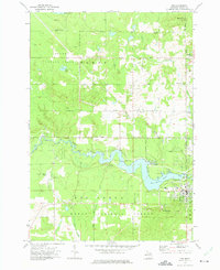 Download a high-resolution, GPS-compatible USGS topo map for Mio, MI (1975 edition)