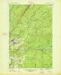 preview thumbnail of historical topo map of Mohawk, MI in 1948
