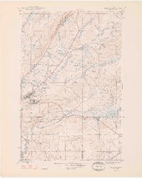 preview thumbnail of historical topo map of Mohawk, MI in 1948