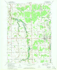 Download a high-resolution, GPS-compatible USGS topo map for Montrose, MI (1971 edition)