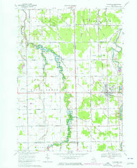 Download a high-resolution, GPS-compatible USGS topo map for Montrose, MI (1976 edition)