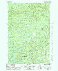 Download a high-resolution, GPS-compatible USGS topo map for Mount Curwood, MI (1985 edition)