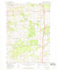 Download a high-resolution, GPS-compatible USGS topo map for Mount Forest, MI (1969 edition)