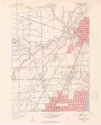 Download a high-resolution, GPS-compatible USGS topo map for Mt Clemens West, MI (1953 edition)
