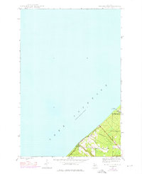 Download a high-resolution, GPS-compatible USGS topo map for Muggun Creek, MI (1976 edition)