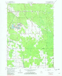 Download a high-resolution, GPS-compatible USGS topo map for National City, MI (1982 edition)