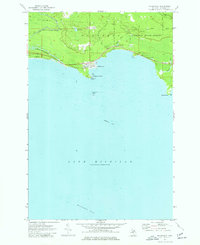 Download a high-resolution, GPS-compatible USGS topo map for Naubinway, MI (1977 edition)