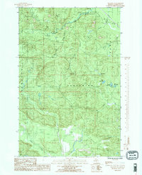Download a high-resolution, GPS-compatible USGS topo map for Negaunee NW, MI (1985 edition)