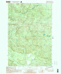 preview thumbnail of historical topo map of Marquette County, MI in 1996