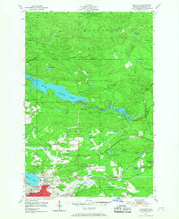 Download a high-resolution, GPS-compatible USGS topo map for Negaunee, MI (1968 edition)