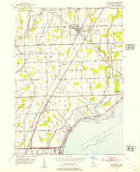 Download a high-resolution, GPS-compatible USGS topo map for New Haven, MI (1954 edition)