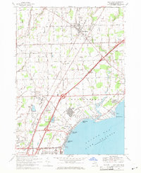Download a high-resolution, GPS-compatible USGS topo map for New Haven, MI (1971 edition)