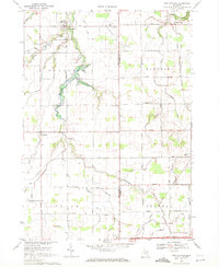 Download a high-resolution, GPS-compatible USGS topo map for New Lothrop, MI (1971 edition)