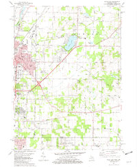 Download a high-resolution, GPS-compatible USGS topo map for Niles East, MI (1982 edition)