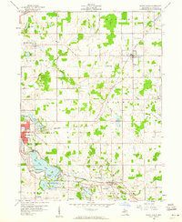 Download a high-resolution, GPS-compatible USGS topo map for North Adams, MI (1960 edition)