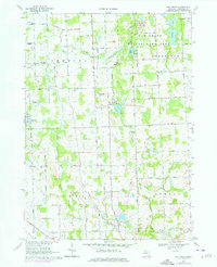 Download a high-resolution, GPS-compatible USGS topo map for Oak Grove, MI (1976 edition)