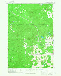 Download a high-resolution, GPS-compatible USGS topo map for Ogemaw Springs, MI (1966 edition)