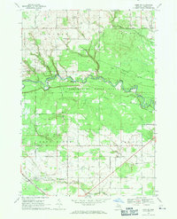 Download a high-resolution, GPS-compatible USGS topo map for Omer SW, MI (1971 edition)