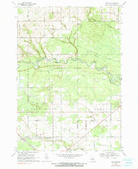 Download a high-resolution, GPS-compatible USGS topo map for Omer SW, MI (1991 edition)