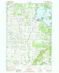 Download a high-resolution, GPS-compatible USGS topo map for Orangeville, MI (1982 edition)