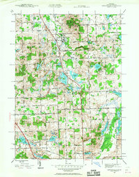 Download a high-resolution, GPS-compatible USGS topo map for Ortonville, MI (1959 edition)