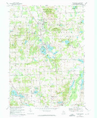 Download a high-resolution, GPS-compatible USGS topo map for Ortonville, MI (1974 edition)